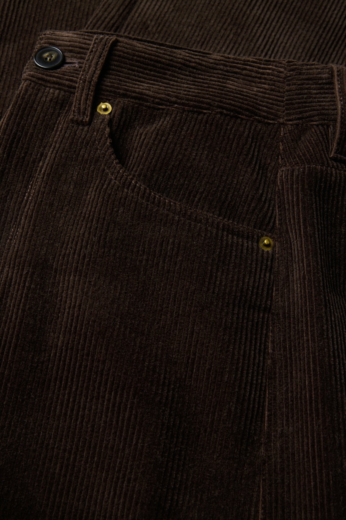 Pantalón Gunther - Marrón Oscuro - Algodón - Mujer vue 6