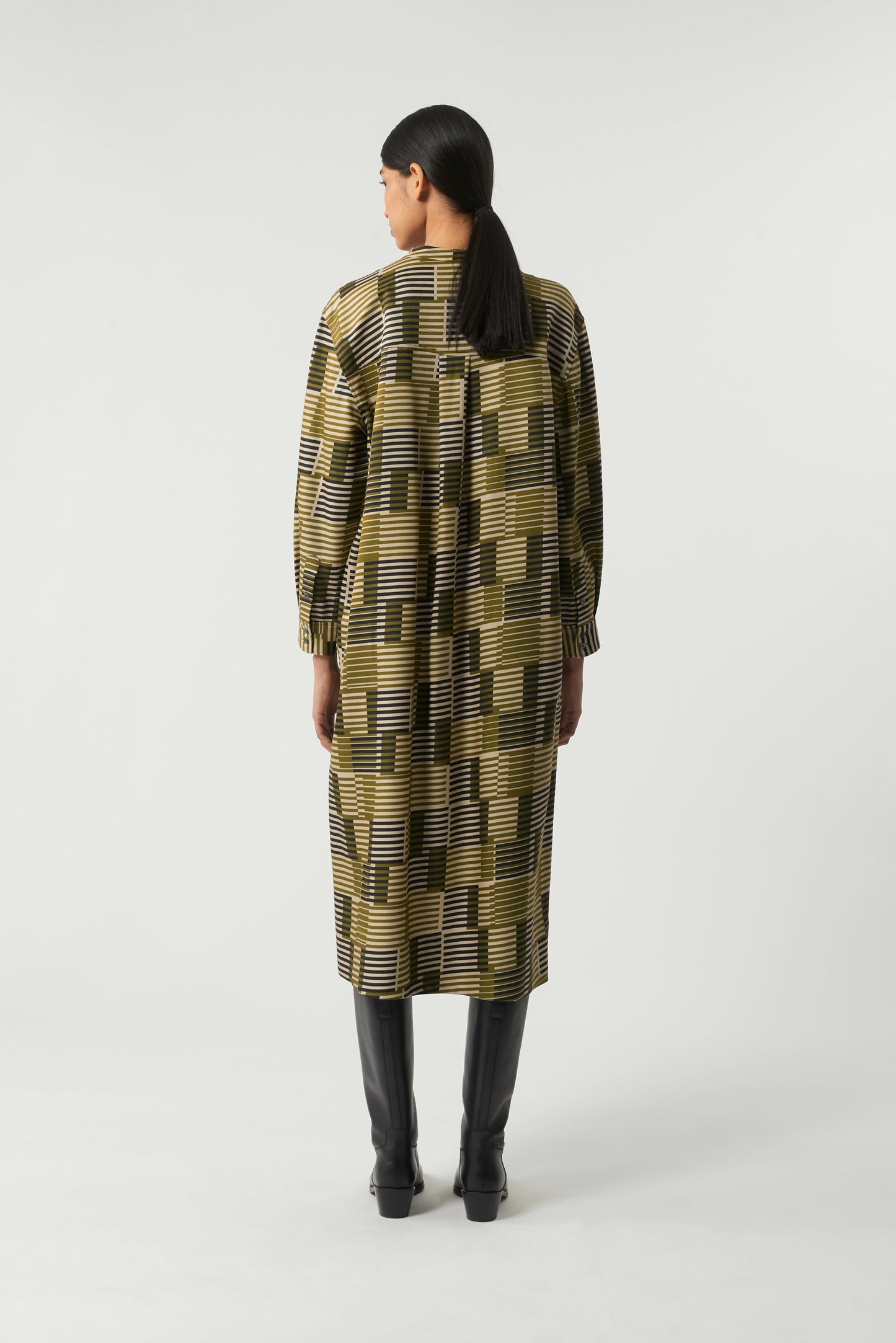 Vestido PHILOMENE caqui