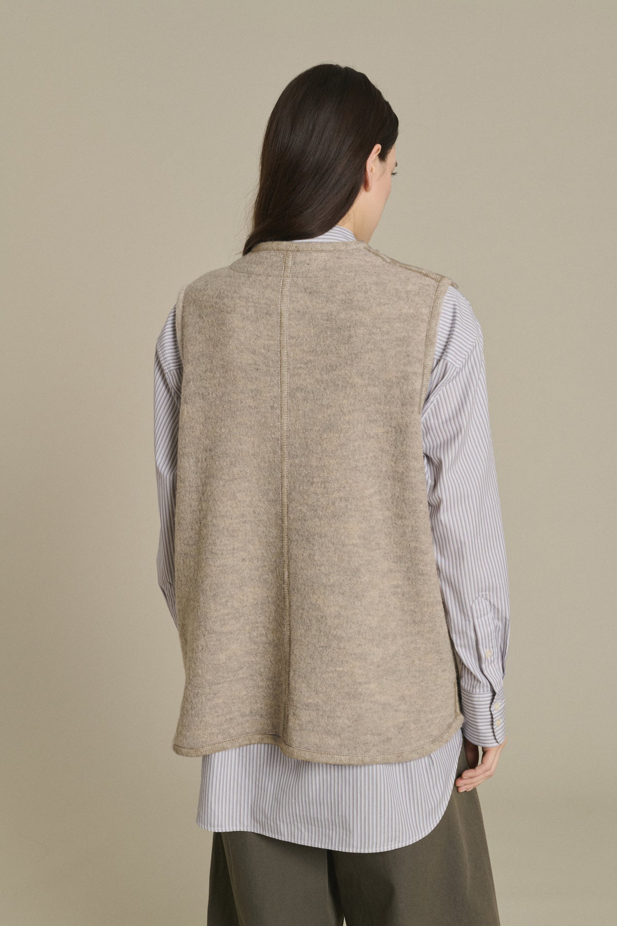 CHAQUETA CHICAGO BEIGE/GRIS vue 4