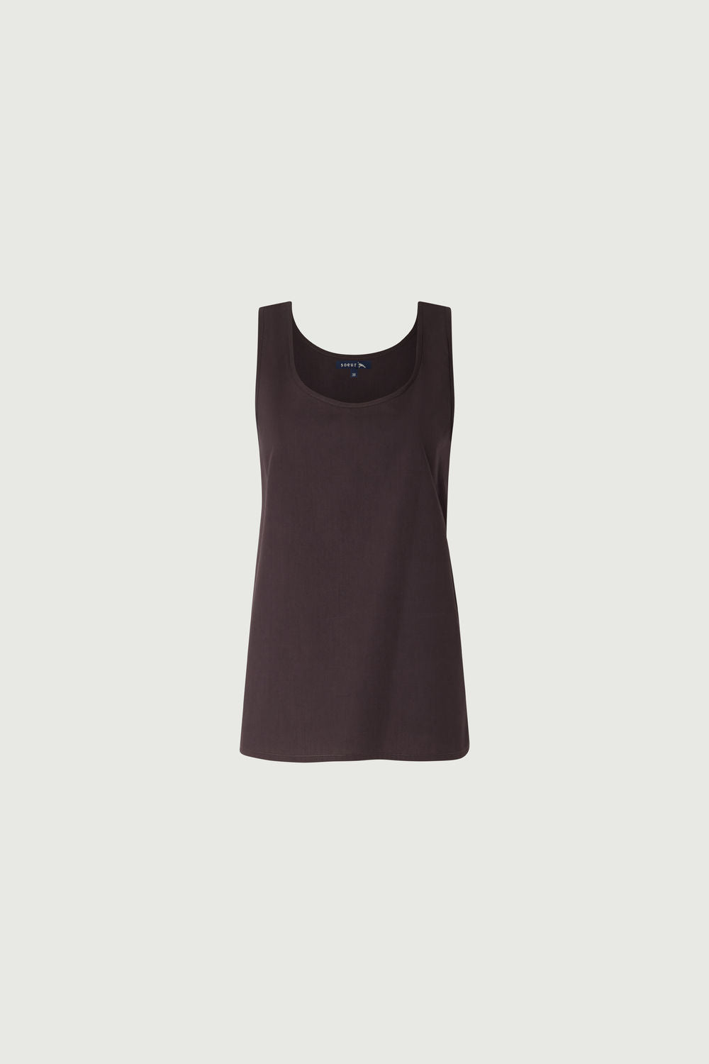 Vestido Ianni - Carbón algodón camiseta de tirantes incluida - Soeur vue 6