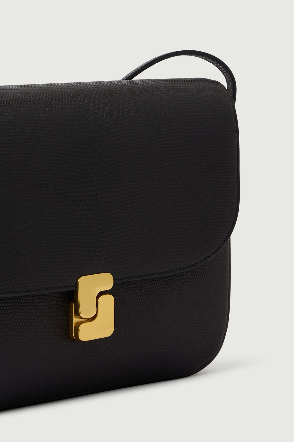 Bolso Bellissima Maxi - Negro - Cuero - Mujer vue 3
