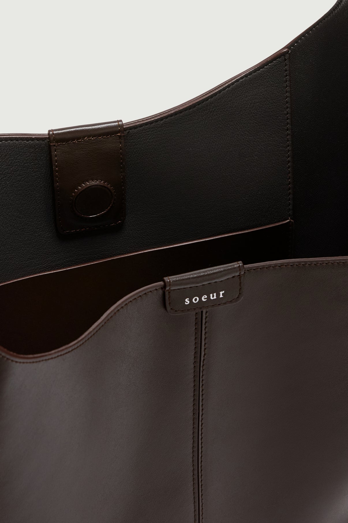 Bolso Cosima - Marrón - Cuero - Mujer vue 5