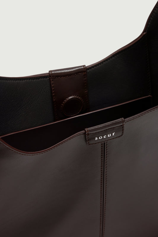 Bolso Cosima Mini - Marrón - Cuero - Mujer