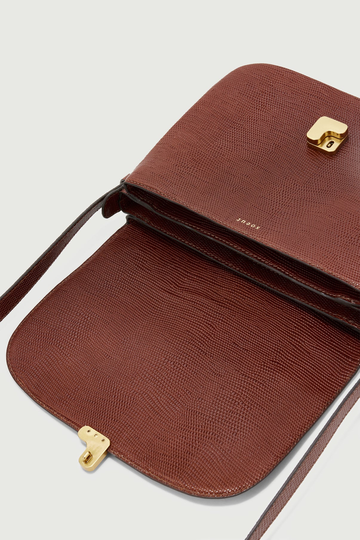 Bolso Bellissima Maxi - Coñac - Cuero - Mujer vue 4