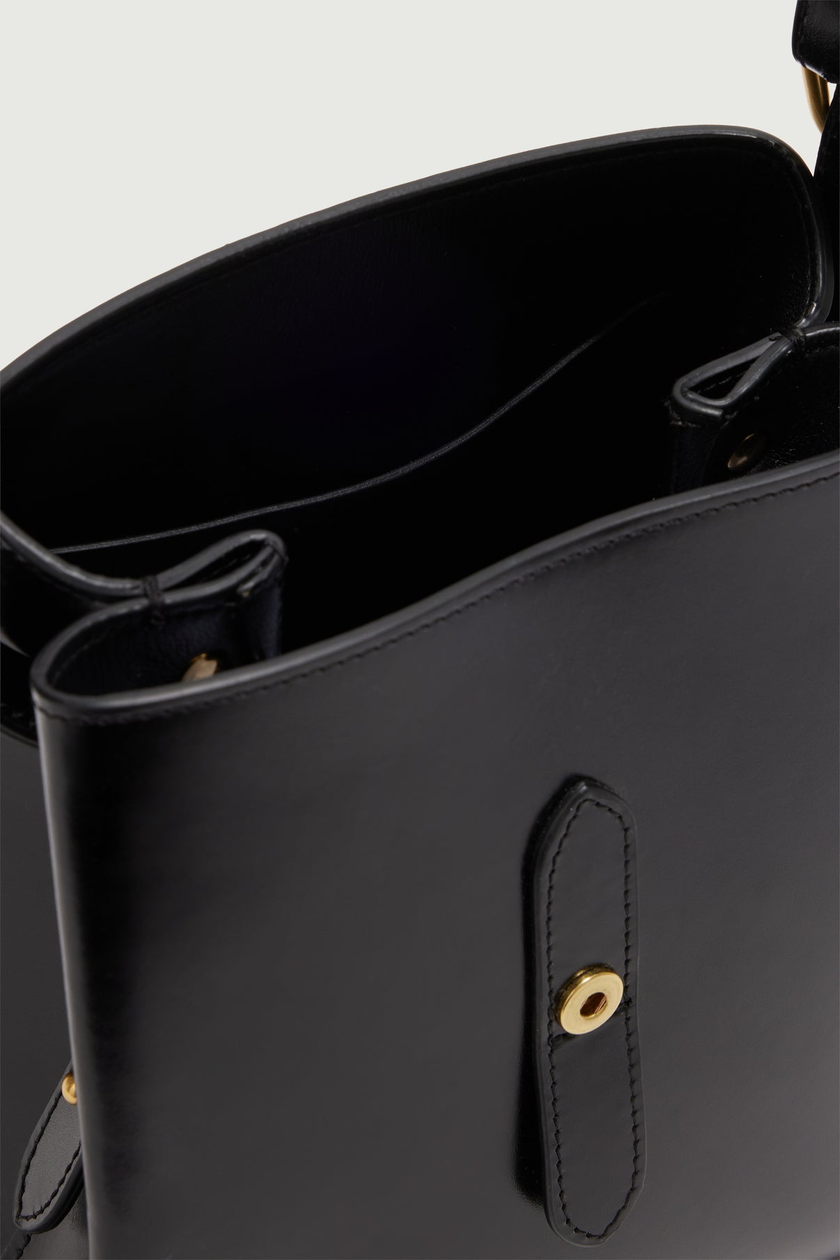 Bolso Bello Mini - Negro - Cuero - Mujer vue 4