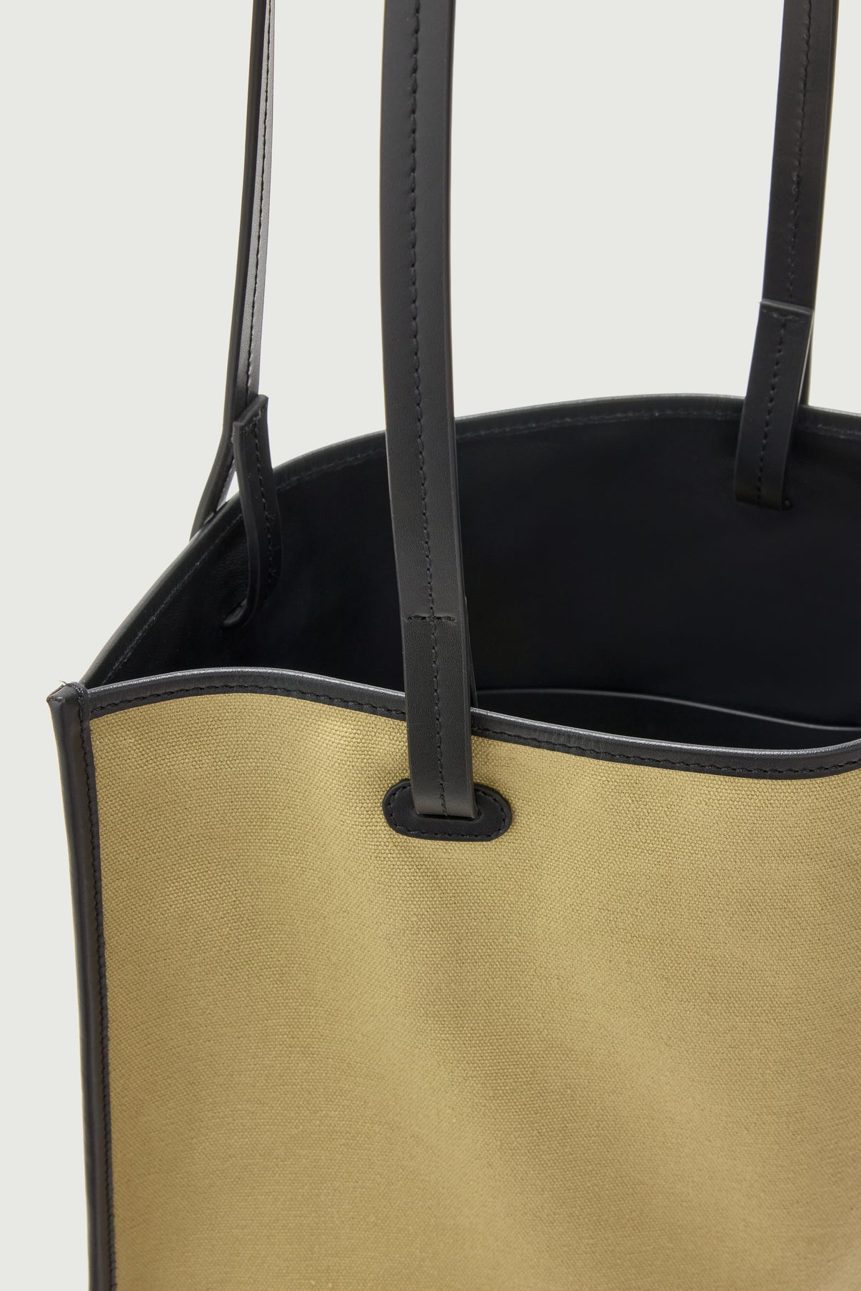 Bolso Darlington - Beige/Negro - Algodón - Mujer vue 3