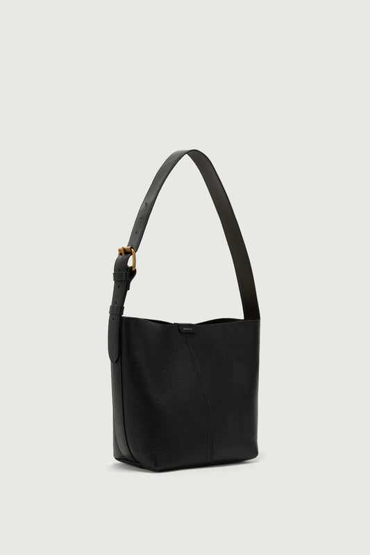 Bolso Saudade Mini - Negro - Cuero - Mujer