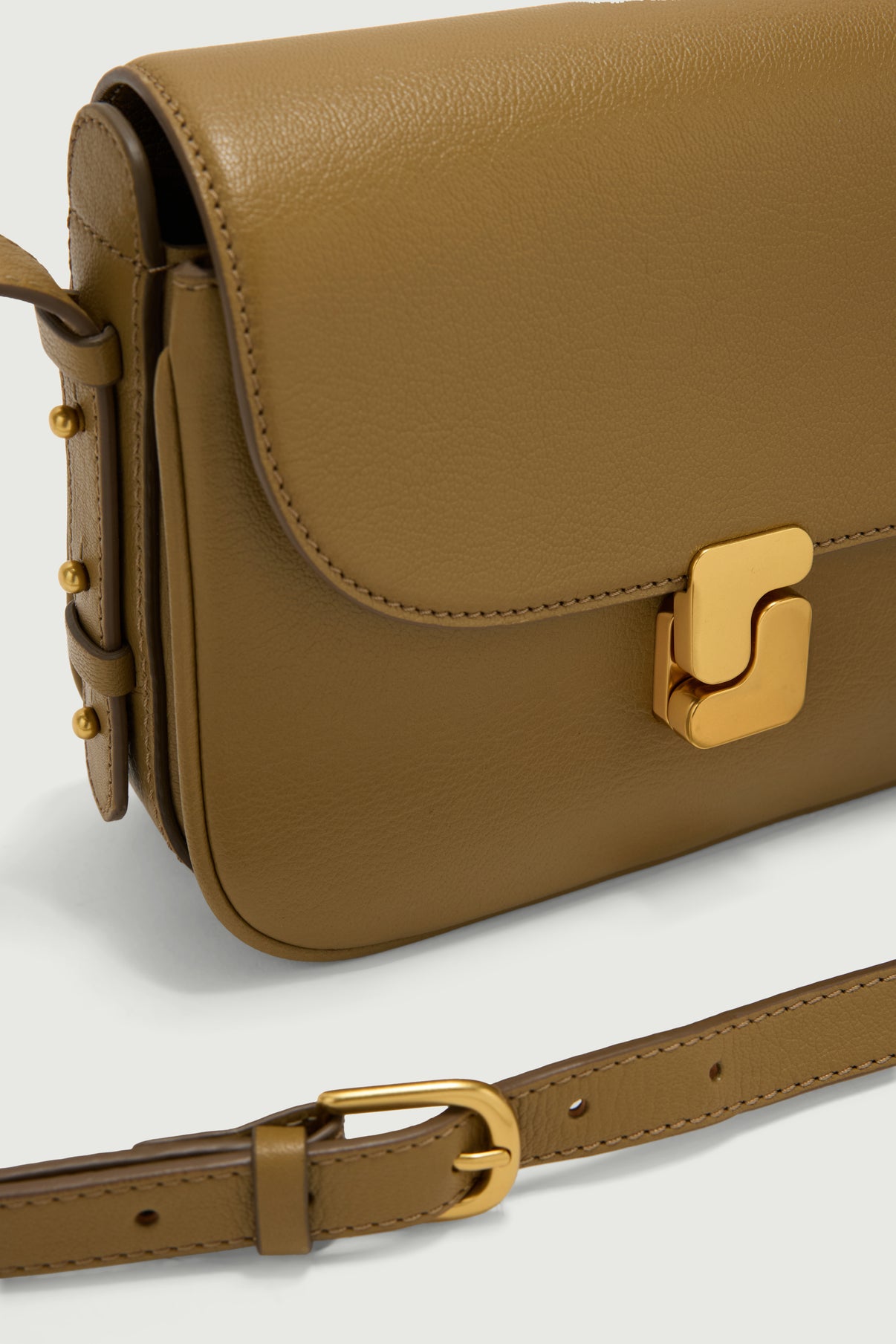 Bolso Bellissima Mini - Bronce - Cuero - Mujer vue 3