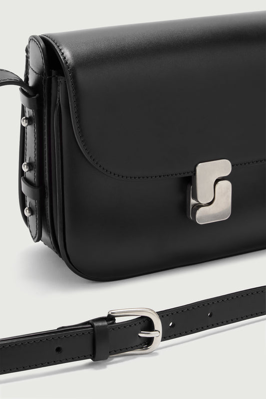 Bolso Bellissima Mini - Negro - Cuero - Mujer