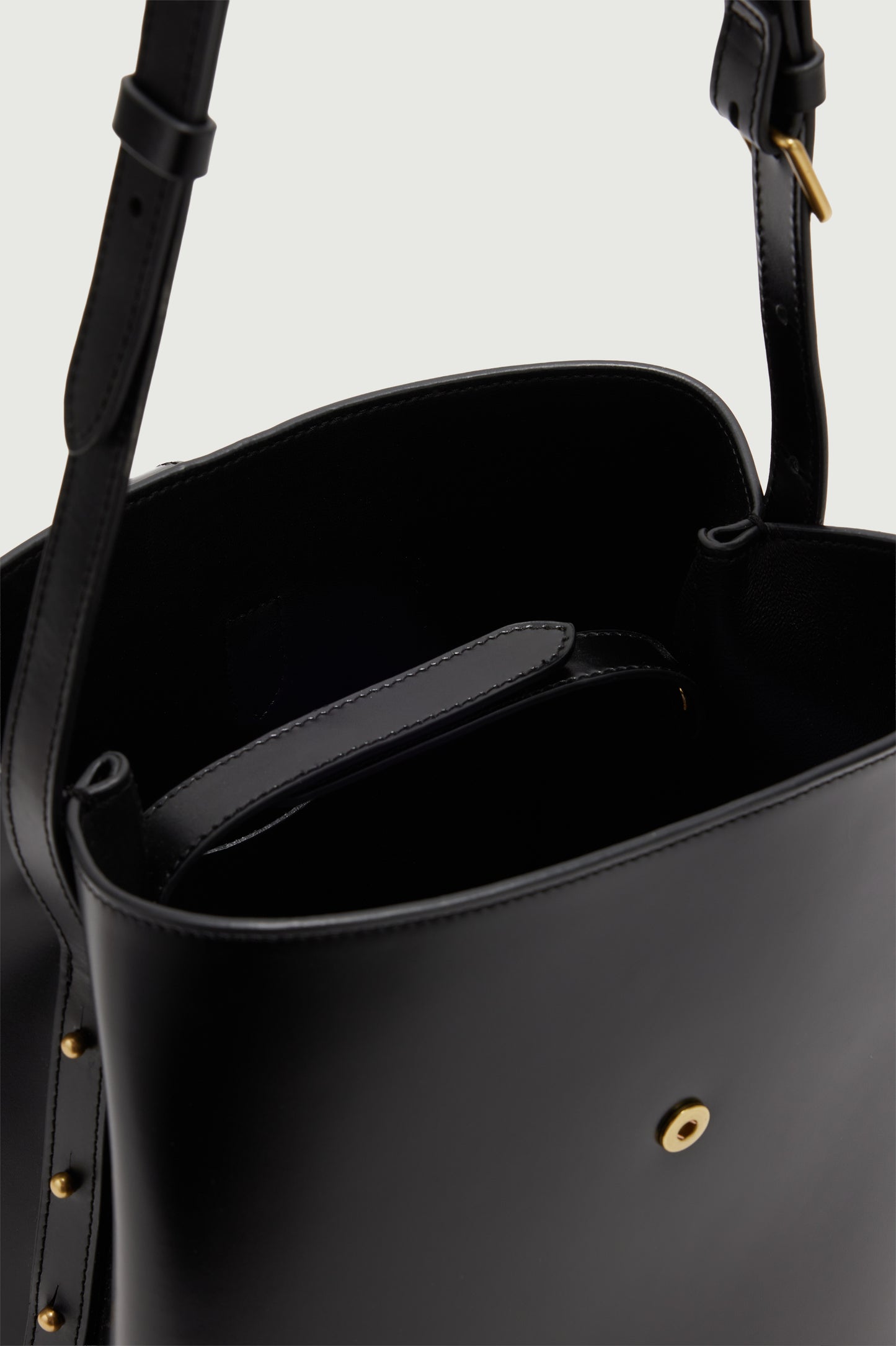 Bolso Bello - Negro - Cuero - Mujer