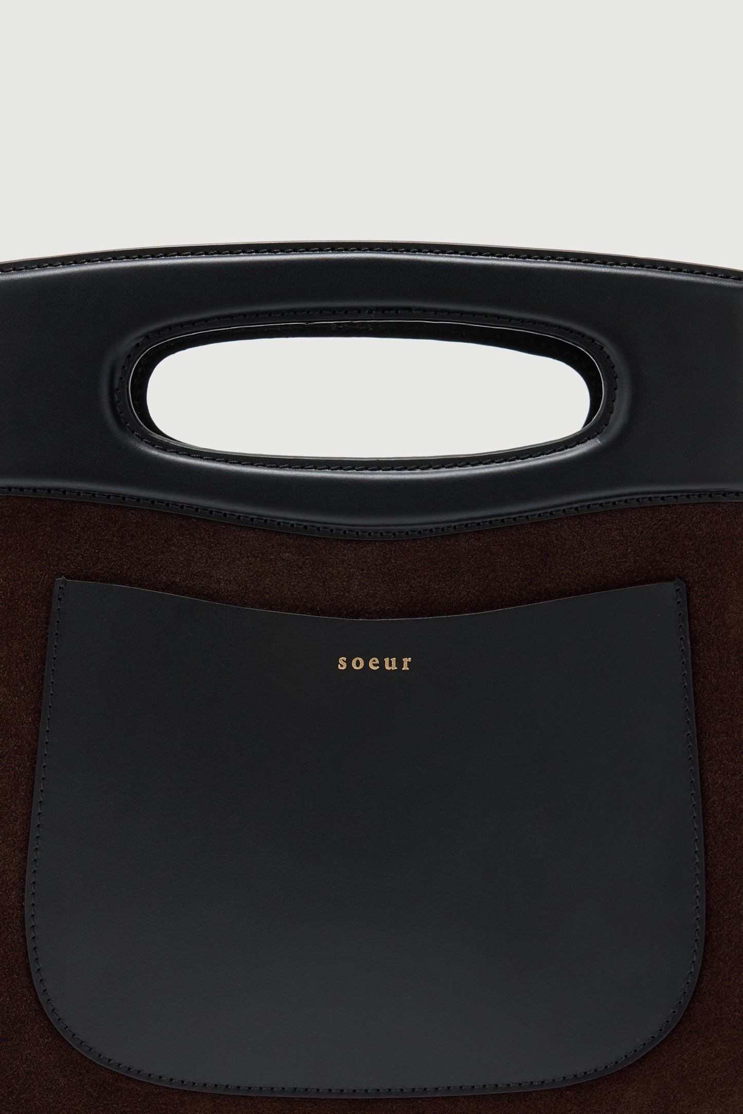 Bolso Cheri - Marrón Oscuro - Cuero - Mujer