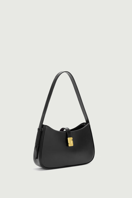 Bolso Bonnie - Negro - Cuero - Mujer