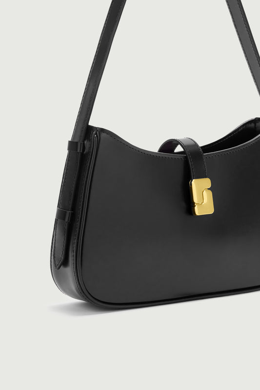 Bolso Bonnie - Negro - Cuero - Mujer