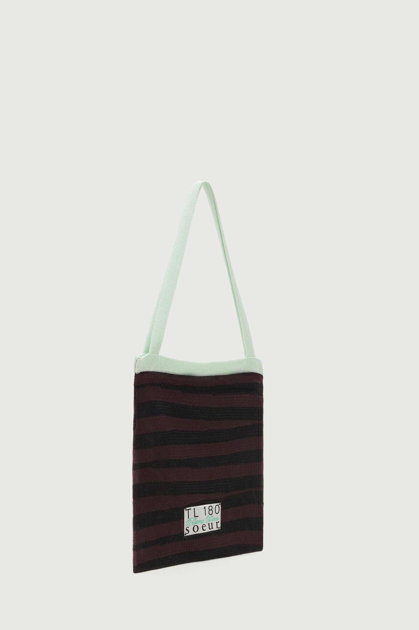 bolso Lola mini malla chocolate y negro Soeur & TL180 - Soeur