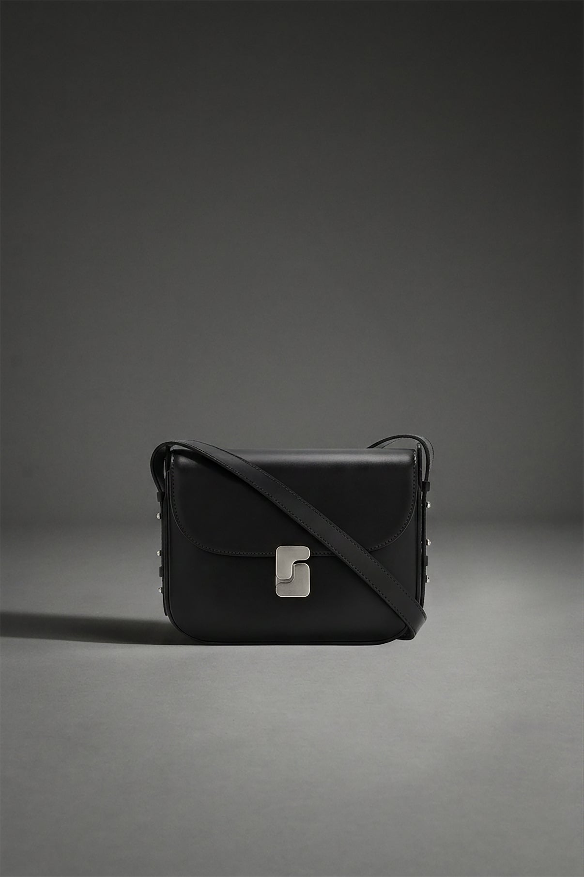Bolso Bellissima Mini - Negro Piel Box Hebilla S - Soeur vue 5